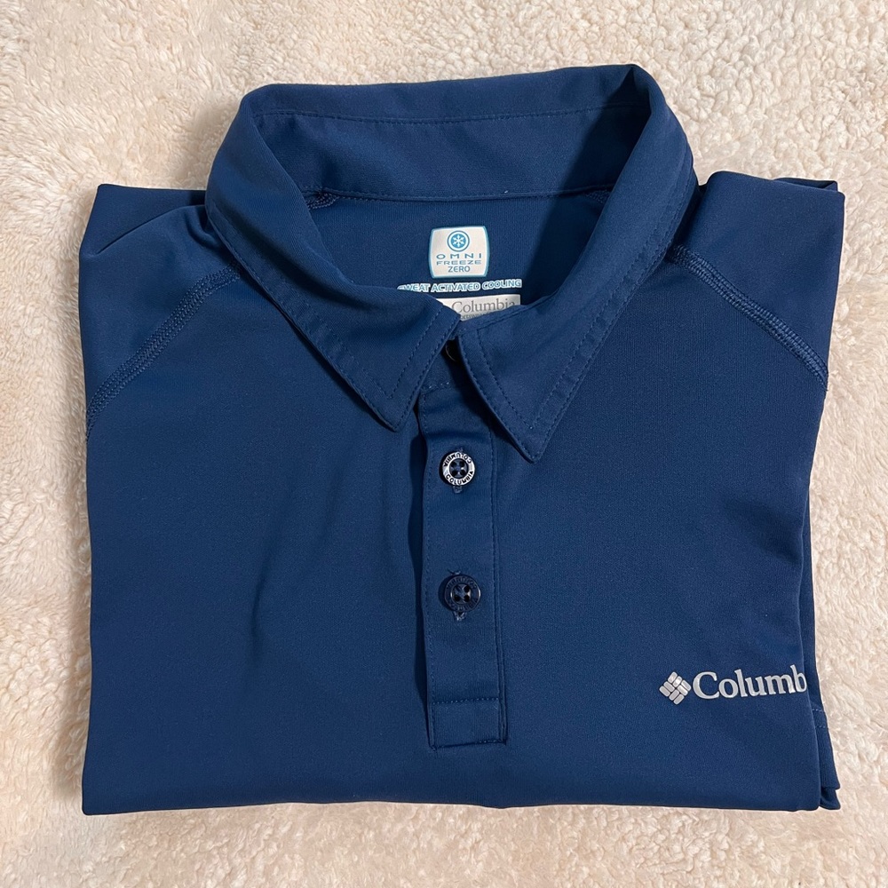 Columbia Mens Omni Freeze Zero Polo
